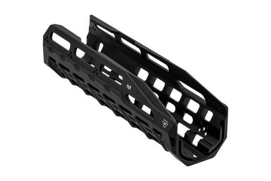 The Strike Industries HAYL Rail Benelli M4 Handguard features a black anodized finish